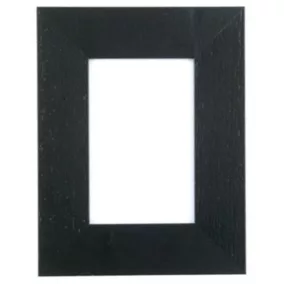 Cadre photo noir Lissea l.10 x H.15 cm