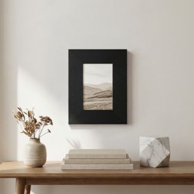 Cadre photo noir Lissea l.24 x H.30 cm