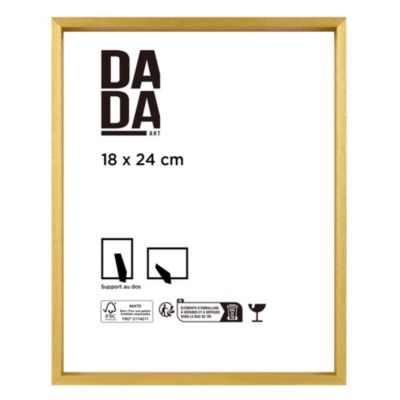 Cadre photo or brillant 18 x 24 cm Dada Art Mia