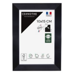 Cadre photo precious carbone 10x15 cm - Fabriqué en France
