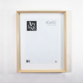Cadre photo 50x70 cm Set de 5 cadres photo en plastique avec passe-partout,  cadre pour