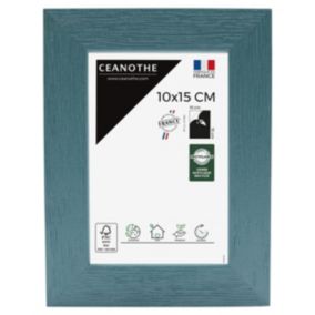 Cadre photo tutti frutti menthol 10x15 cm - Fabriqué en France