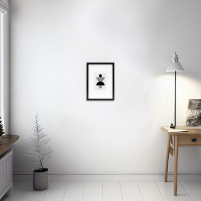 Cadre Photo Carre Galerie Résine Noir - Walther