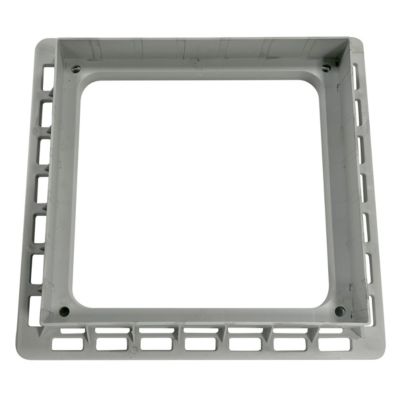 Cadre pour regard gris 300 x 300 Fitt