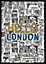 Cadre vitrine Hello London 50 x 70 cm