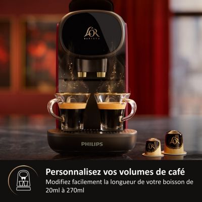 Cafetière à capsules - PHILIPS - L'OR BARISTA - LM9012/50 - Sublime - Rouge