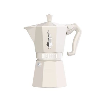 Cafetière italienne 6 tasses crème Bialetti 0009060 moka exclusive