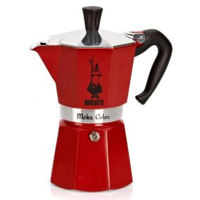 Cafetière italienne 6 tasses rouge Bialetti 0004943