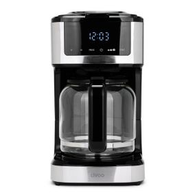 Cafetière électrique inox programmable 12-15 tasses
