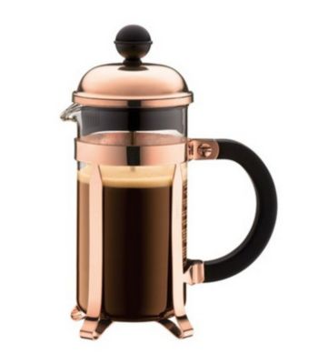 Cafetière à piston 3 tasses 0.35l cuivre Bodum 1923-18 chambord