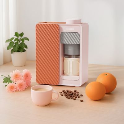 Cafetière Portable 180 ml Machine à café 15 Bars Batterie intégrée et Secteur Compacte et Nomade Ciarra Bloom Box CBPCM551-P