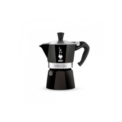 Cafetiere italienne Bialetti Moka Express 3 tasses 100 ml noir aluminium
