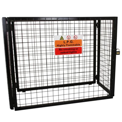 Cage Métallique Bouteille de Gaz - 49 x 87 x 90cm