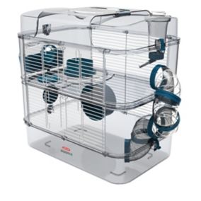 Cage Rody 3 Duo Zolux bleu pour rongeurs