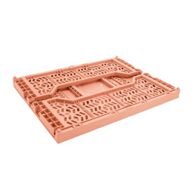 Cagette plastique recyclé pliable pêche taille M
