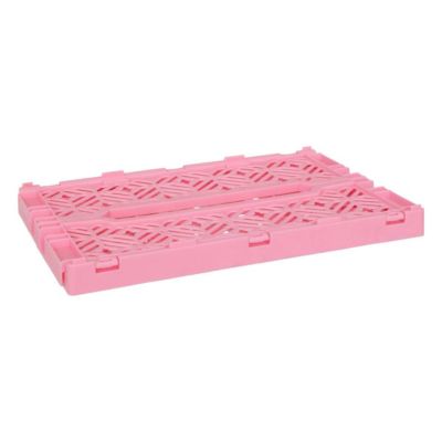 Cagette pliante "Arry" rose 31x20x11,5cm - Atmosphera
