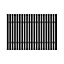 Caillebotis antidérapant rectangulaire GoodHome Calendon coloris noir en bambou L.70 x l.50 cm