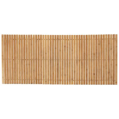 Caillebotis de salle de bains en bambou l.50 x L.120 cm, 5Five