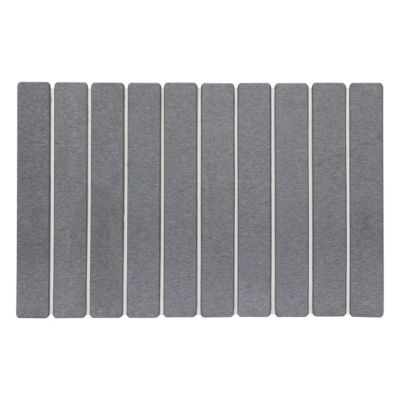 Caillebotis en diatomite L.59 x l.39 cm, gris, 5Five Simply Smart