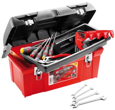 Caisse à Outils Vide FACOM - Bac De Stockage Noir - Occasion