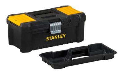 Caisse à outils vide cadenassable plastique Stanley 30 cm