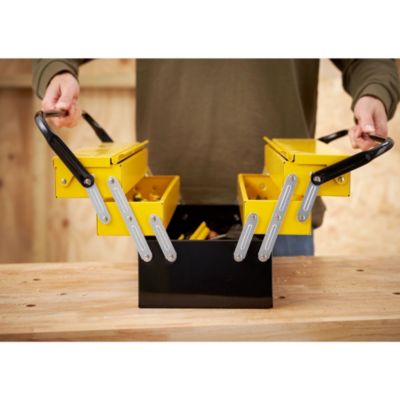 Caisse à outils vide métal Stanley 45 cm