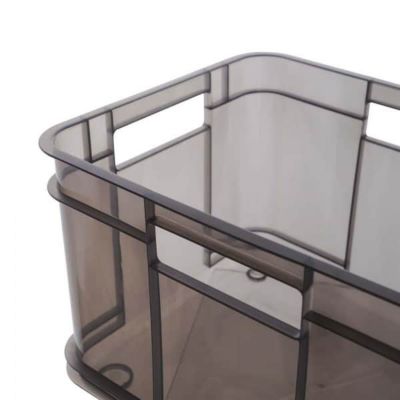 Caisse de rangement Empilable 16 litres Euro-Box M - Gris