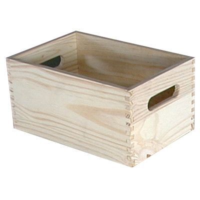 Rangements casiers caisses bois