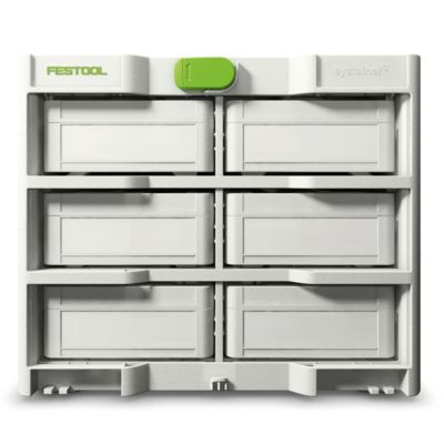 Caisse de transport SYS3-RK/6 M 337 Systainer Rack-Set 396 x 296 x 337 ...