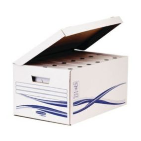 Caisse et 6 Boîte d'Archivage en Carton 100% recyclé