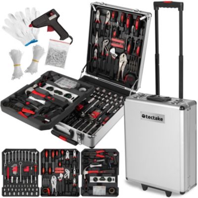 Caisse à outils 799 pièces large gamme, forme ergonomique