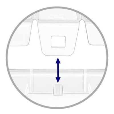 Caisse transparente avec couvercle clipsable et poignées 40 l