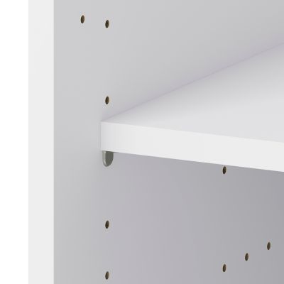 Caisson bas de cuisine Caraway GoodHome blanc H. 72 cm x L. 40 cm