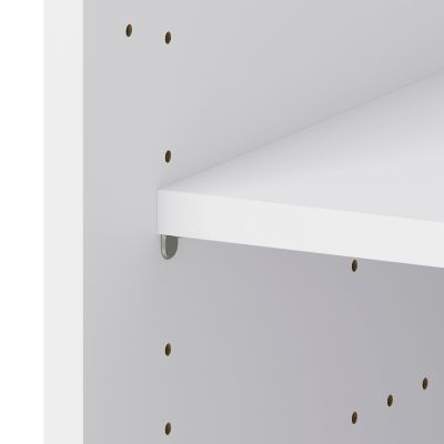 Caisson bas de cuisine Caraway GoodHome blanc H. 72 cm x L. 50 cm