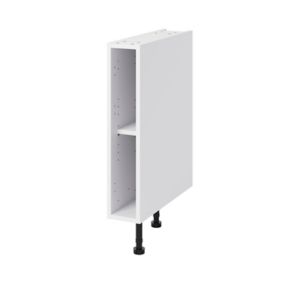 Caisson bas de cuisine GoodHome Caraway Blanc H. 72 cm x l. 15 cm