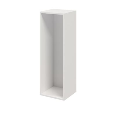 Caisson blanc GoodHome Atomia H. 112,5 x L. 37,5 x P. 35 cm