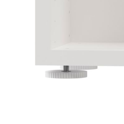 Caisson blanc GoodHome Atomia H. 112,5 x L. 37,5 x P. 35 cm