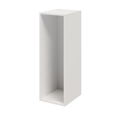 Caisson blanc GoodHome Atomia H. 112,5 x L. 37,5 x P. 45 cm