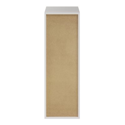 Caisson blanc GoodHome Atomia H. 112,5 x L. 37,5 x P. 45 cm