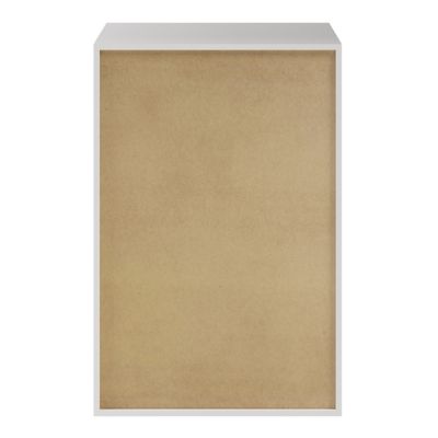 Caisson blanc GoodHome Atomia H. 112,5 x L. 75 x P. 45 cm
