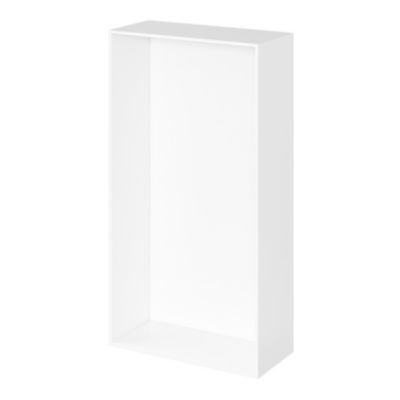 Caisson blanc GoodHome Atomia H. 187,5 x L. 100 x P. 45 cm