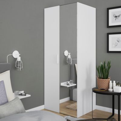 Caisson blanc GoodHome Atomia H. 187,5 x L. 75 x P. 58 cm