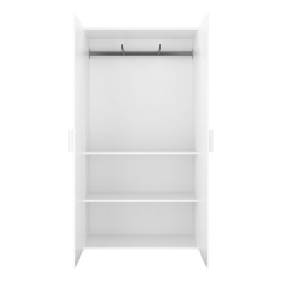 Caisson blanc GoodHome Atomia H. 225 x L. 100 x P. 45 cm