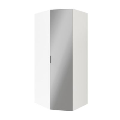 Caisson blanc GoodHome Atomia H. 225 x L. 100 x P. 58 cm