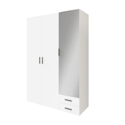 Caisson blanc GoodHome Atomia H. 225 x L. 100 x P. 58 cm