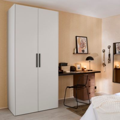 Caisson blanc GoodHome Atomia H. 225 x L. 50 x P. 58 cm