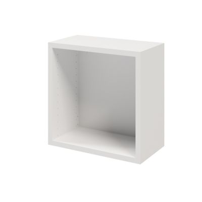 Caisson blanc GoodHome Atomia H. 37,5 x L. 37,5 x P. 20 cm