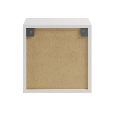 Caisson blanc GoodHome Atomia H. 37,5 x L. 37,5 x P. 20 cm