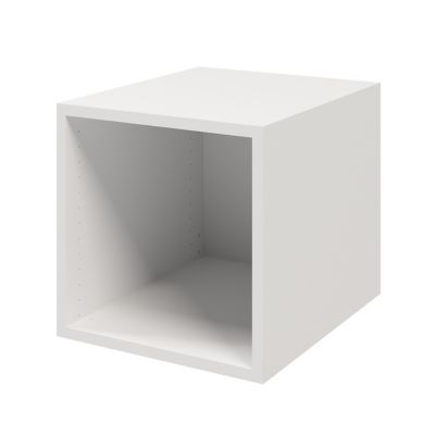 Caisson blanc GoodHome Atomia H. 37,5 x L. 37,5 x P. 45 cm