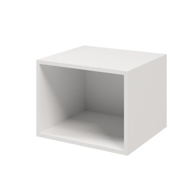Caisson blanc GoodHome Atomia H. 37,5 x L. 50 x P. 45 cm